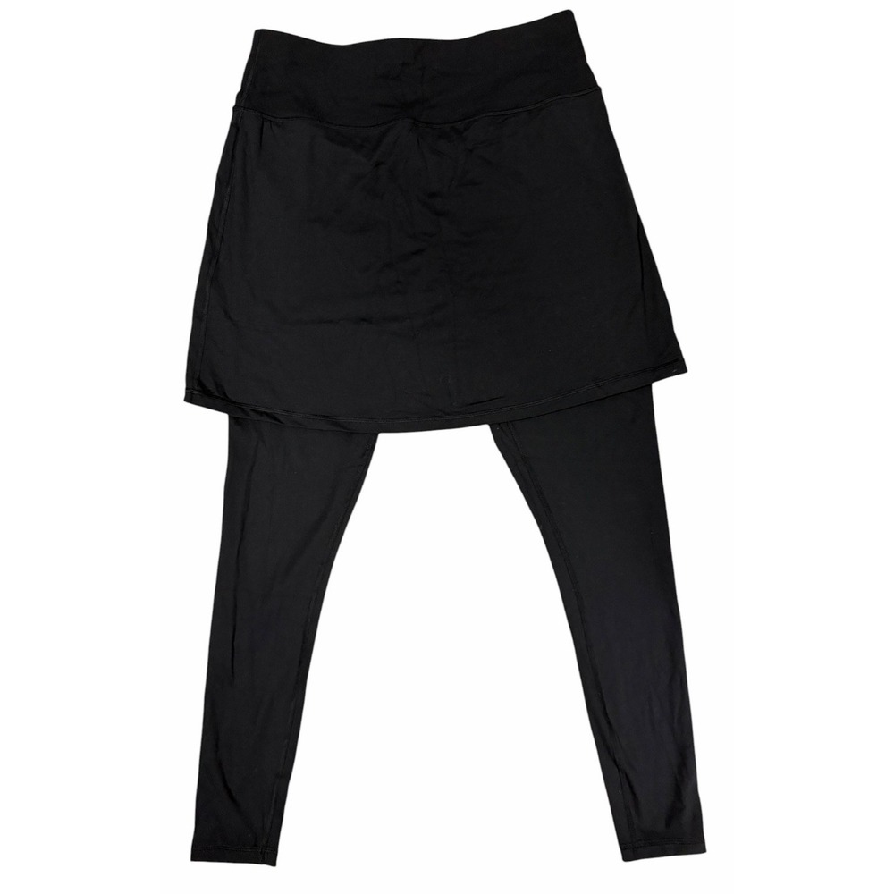 Universal Standard Game Skirted Leggings Black Women's Size Small